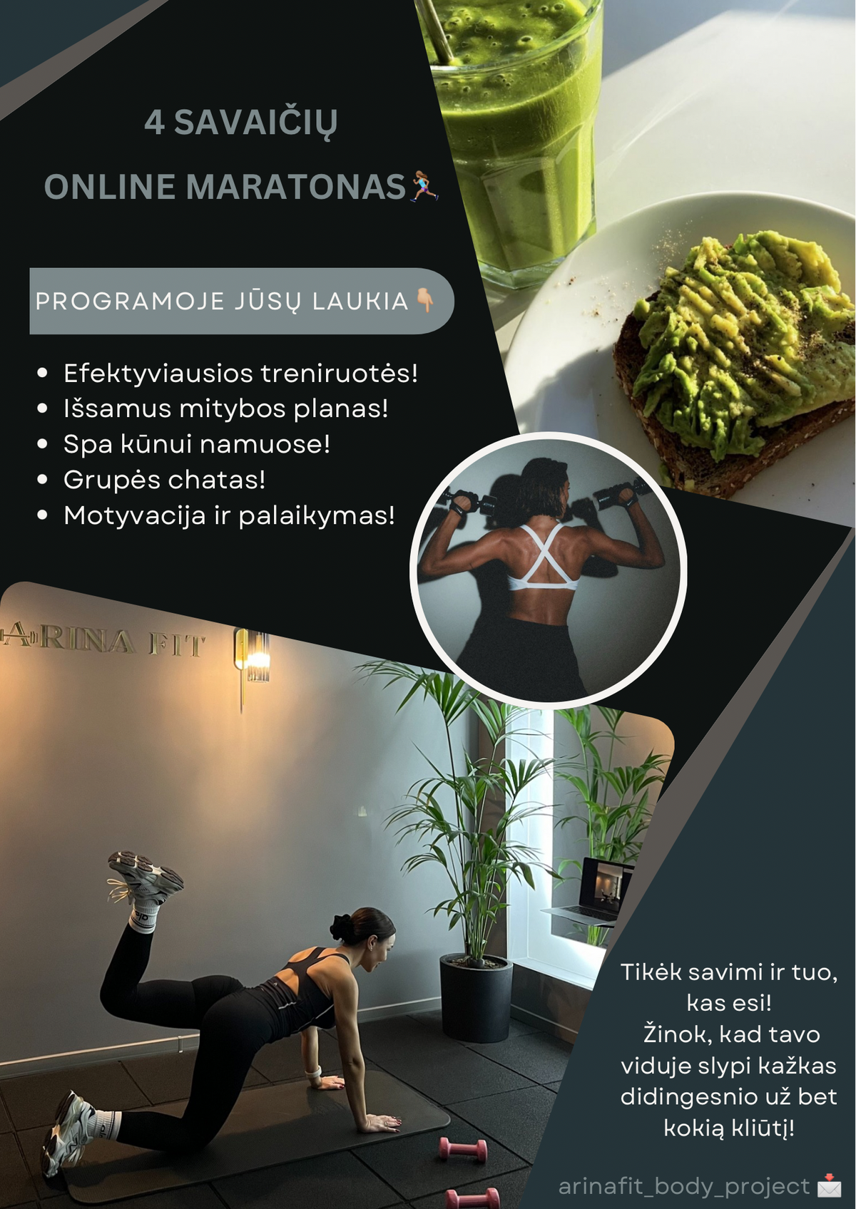 4 Savaičių Online Maratonas