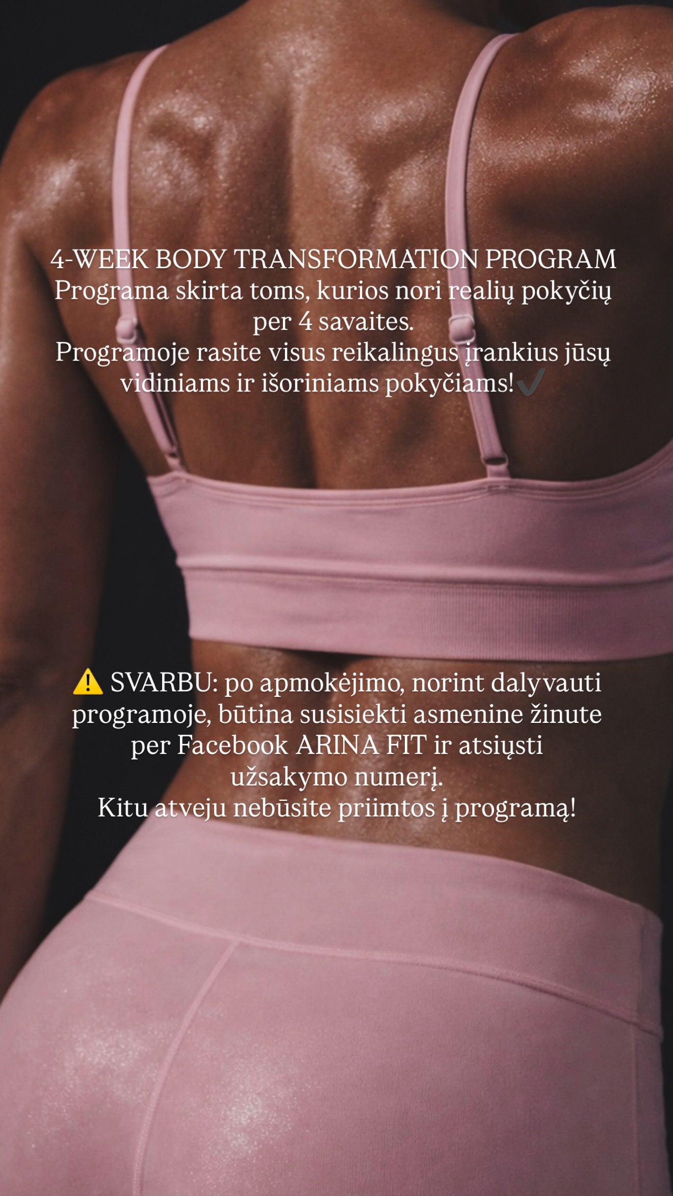 4-Week Body Transformation Program