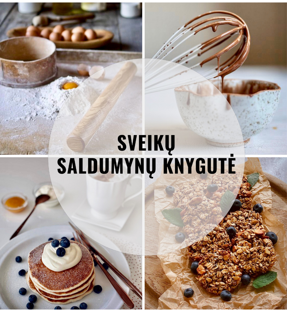 Sveikų saldumynų knygutė